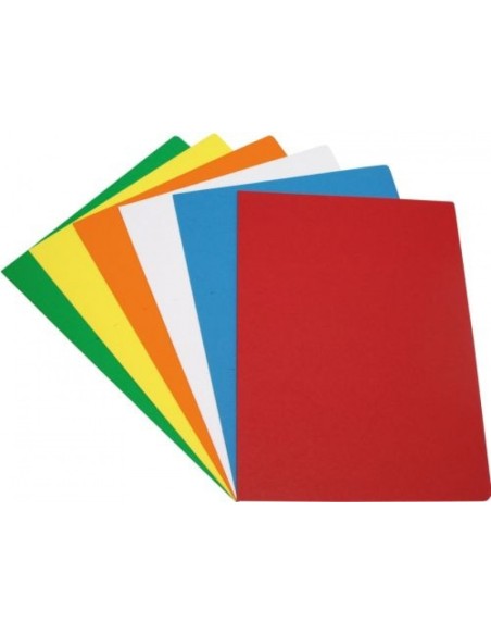 PAQ 50 SUBCARPETAS Fº 180G NARANJA